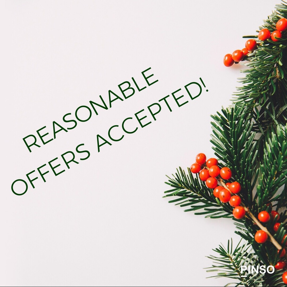 Reasonable Offers Accepted!!